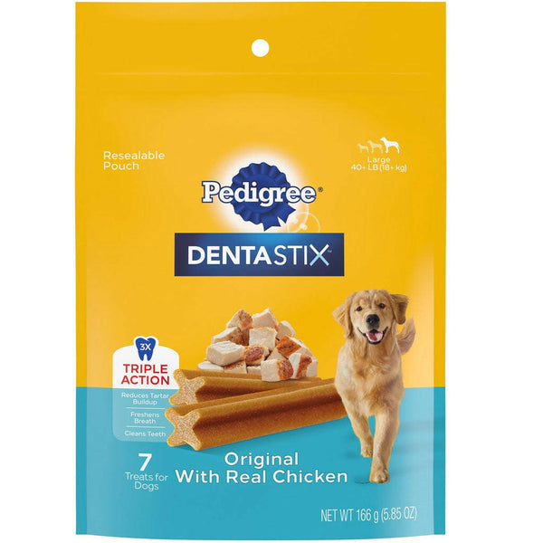 Pedigree Dentastix Large Original Chicken Flavor Dental Dog Treats