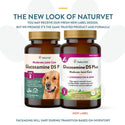 NaturVet Glucosamine DS Plus Level 2 Chewable Tablets with Chondroitin & MSM for Dogs & Cats