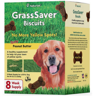 NaturVet GrassSaver Dog Biscuits 22oz