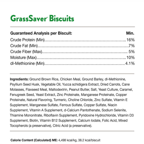 NaturVet GrassSaver Dog Biscuits