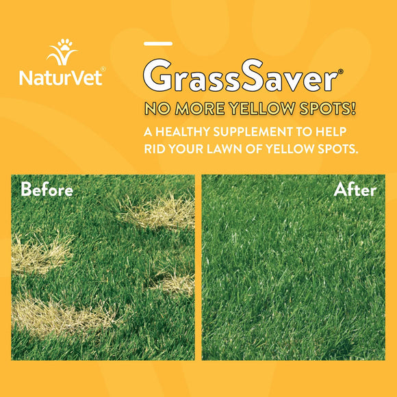 NaturVet GrassSaver Plus Enzymes Soft Chews for Dogs