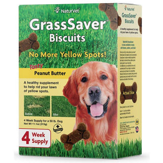 NaturVet GrassSaver Dog Biscuits 11oz