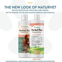 NaturVet Herbal Flea Shampo for Pets Plus Essential Oils for Dogs & Cats