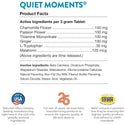 NaturVet Quiet Moments Calming Aid Plus Melatonin for Dogs