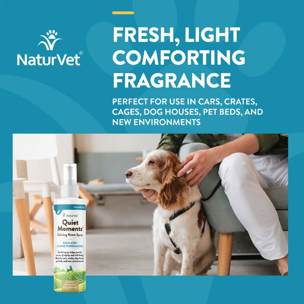 NaturVet Quiet Moments Herbal Calming Room Spray