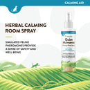 NaturVet Quiet Moments Herbal Calming Room Spray  for Cats