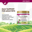 NaturVet Glucosamine DS Plus Level 2 Soft Chews with Chondroitin & MSM for Dogs & Cats