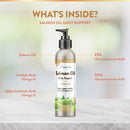 NaturVet Salmon Oil Daily Support + Omegas for Dogs & Cats