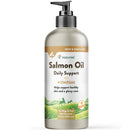 NaturVet Salmon Oil Daily Support + Omegas for Dogs & Cats, 17-oz