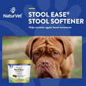 NaturVet Stool Ease Soft Chews Stool Softener with Pumpkin for Dogs