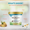 NaturVet Quiet Moments Calming Aid Plus Melatonin Soft Chews for Cats