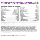 NaturVet VitaPet Puppy Daily Vitamins  Plus Breath Aid Soft Chews for Puppies