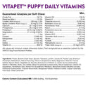 NaturVet VitaPet Puppy Daily Vitamins  Plus Breath Aid Soft Chews for Puppies