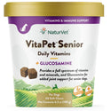 NaturVet VitaPet Senior Daily Vitamins Plus Glucosamine 60 soft chews