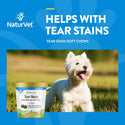 NaturVet Tear Stain Supplement Soft Chews with Lutein for Dogs & Cats