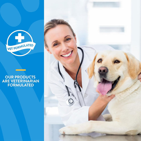 NaturVet Tear Stain Supplement Soft Chews with Lutein for Dogs & Cats