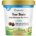 NaturVet Tear Stain Supplement Soft Chews with Lutein for Dogs & Cats, 70 count