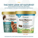 NaturVet Quiet Moments Calming Aid Plus Melatonin Soft Chews for Dogs new packaging 70 count