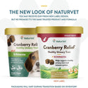 NaturVet Cranberry Relief Plus Echinacea Soft Chew Urinary Supplement for Dogs