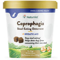 NaturVet Coprophagia Stool Eating Deterrent Plus Breath Aid Soft Chews for Dogs, 70 count