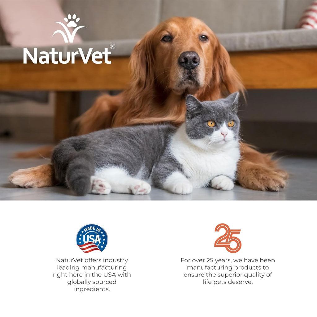 NaturVet Ear Wash Bay Powder Scent + Tea Tree Oil for Dogs & Cats