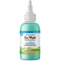 NaturVet Ear Wash Bay Powder Scent + Tea Tree Oil for Dogs & Cats, 4-oz