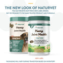 NaturVet Hemp Joint Health Plus Hemp Seed Soft Chews for Dogs