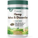 NaturVet Hemp Aches & Discomfort Soft Chews Plus Hemp Seed for Dogs, 60 count
