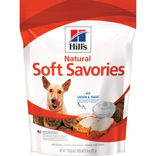 Hill's Natural Soft Savory Dog treats with Chicken & Yogurt