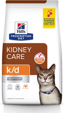 Hill's Prescription Diet k/d Kidney Care with Chicken Dry Cat Food-10