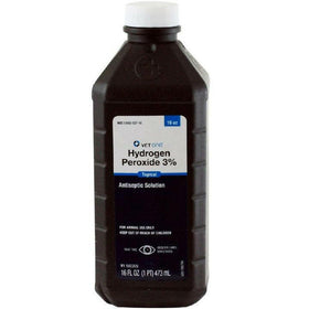 Hydrogen Peroxide 3%, 16-oz (Manufacturer may vary)