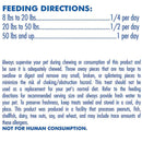 N-Bone Senior Dogs 6+ & Over Dental Rings feeding directions