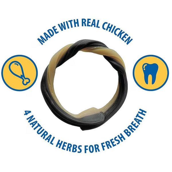 N-Bone Adult Dental Rings Dog Chew benefits