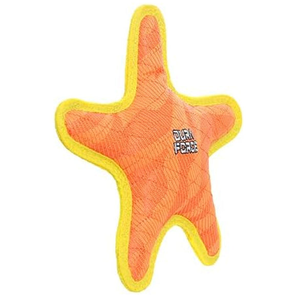 Star-shaped orange and yellow toy with 'Duraforce' branding on a white background