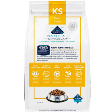 Blue Buffalo Natural Veterinary Diet KS Kidney Support Dry Dog Food