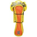 Orange and yellow dog toy with 'Dura Force' branding on a white background
