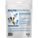 N-Bone FLOSSta Dual Action Chicken Flavor Dental Dog Chews 8ct backside