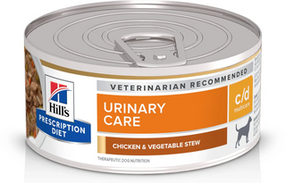 Hill's Prescription Diet c/d Multicare Urinary Care Chicken & Vegetable Stew Canned Dog Food