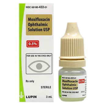 Moxifloxacin Ophthalmic Solution 0.5% for Dogs & Cats, 3-ml