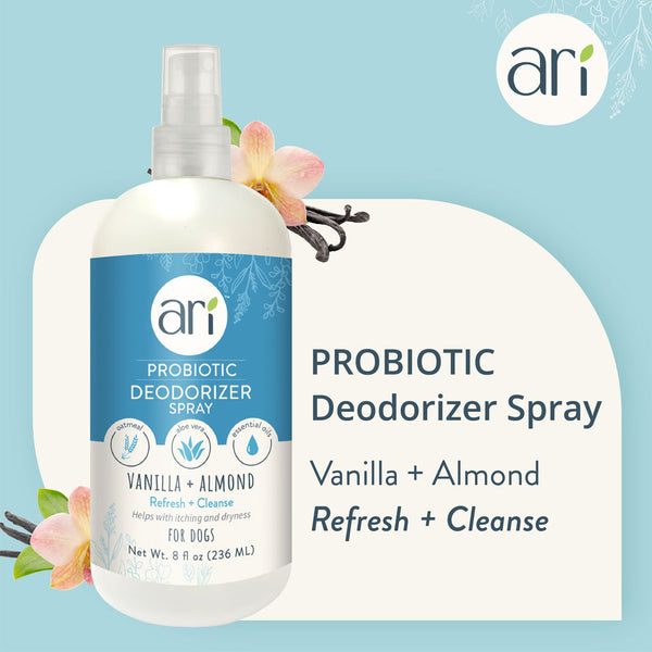 Health Extension Ari Probiotic Deodorizer Spray Vanilla & Almond For Dogs