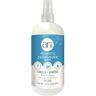 Health Extension Ari Probiotic Deodorizer Spray Vanilla & Almond For Dogs, 8-oz