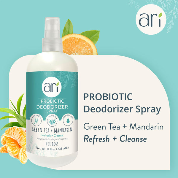 Health Extension Ari Probiotic Deodorizer Spray Green Tea & Mandarin For Dogs