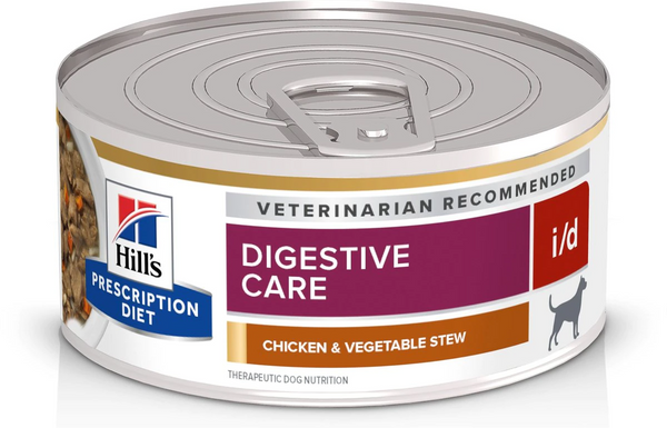 Hill's Prescription Diet i/d Digestive Care Chicken & Vegetable Stew Canned Dog Food