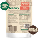 Natoo Meal Topper or Treat Salmon & Brown Rice in Broth Dog Food