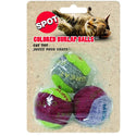 Ethical Pet Spot Burlap Ball Catnip Toy, 1.5", 3-count