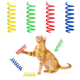 Ethical Pet Spot Colorful Springs Catnip Toy Thin, Assorted, 3"