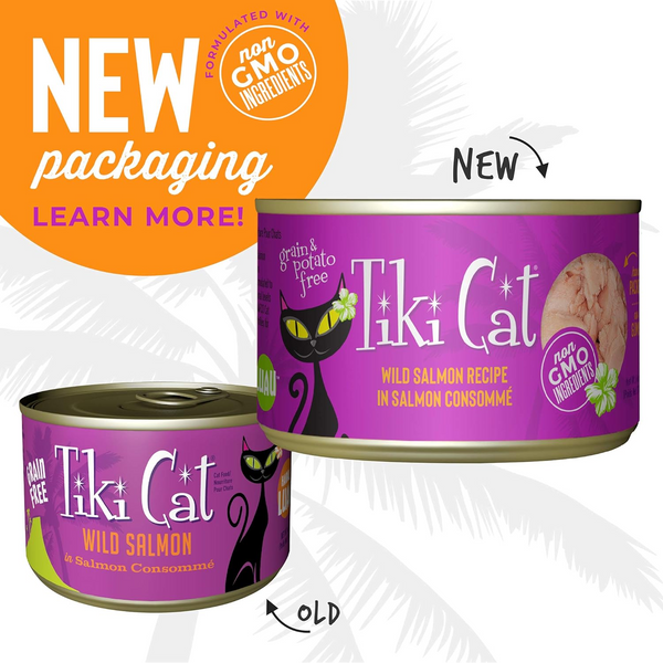 tiki cat wild salmon canned wet food