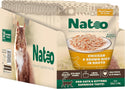 Natoo Meal Topper or Treat Chicken & Brown Rice in Broth Cat Food 20pk