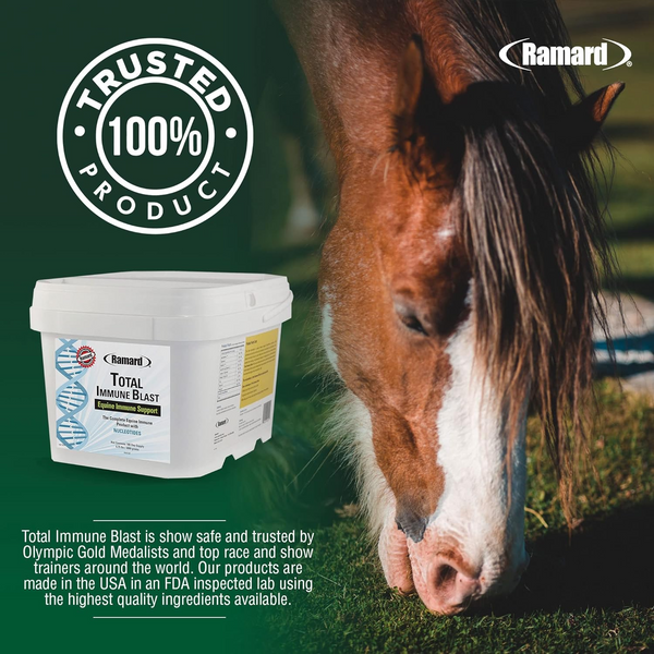 Ramard Total Immune Blast Supplement For Horses (6.75 lb, 180 Day Supply)