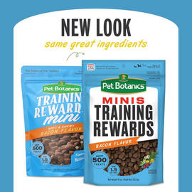 Pet Botanics Training Rewards Mini Soft & Chewy Bacon Flavor Dog Treats - 0